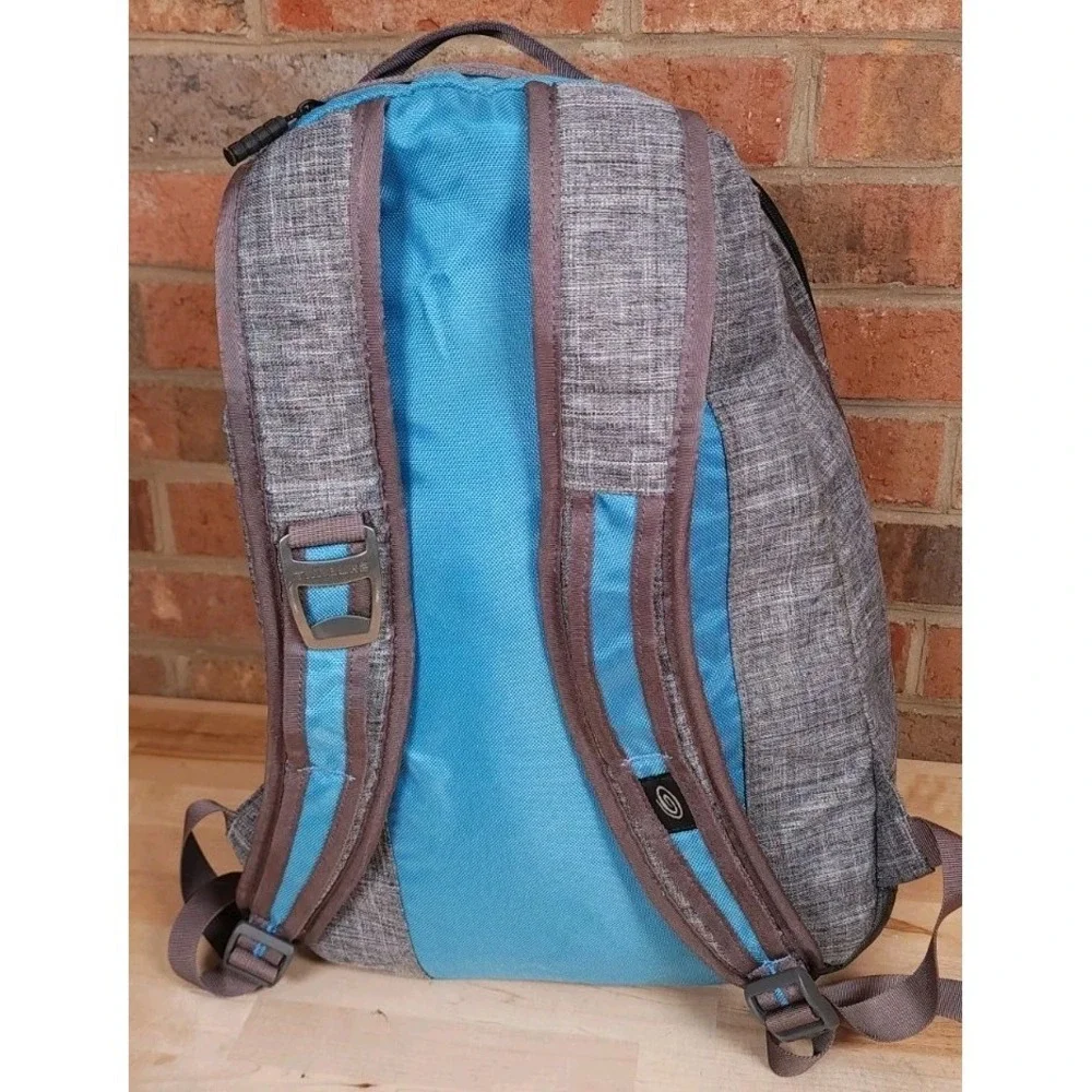 Timbuk2 Gray Blue Backpack Medium Travel‎ Bag